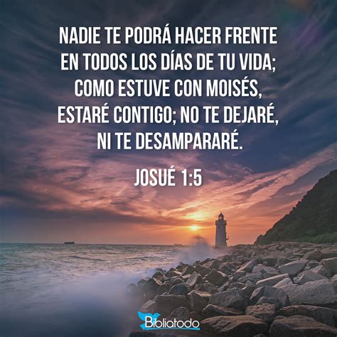 Josue 1:5.